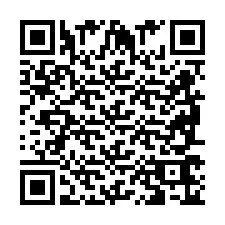 QR-Code für Telefonnummer +2698766532