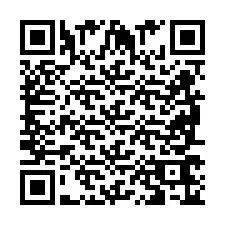 Código QR para número de telefone +2698766536