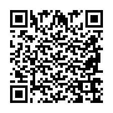 Código QR para número de telefone +2698766557