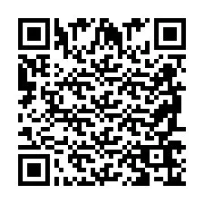 Código QR para número de teléfono +2698766571