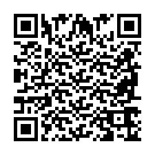 QR код за телефонен номер +2698766597