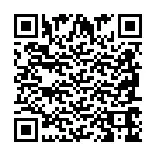 QR Code for Phone number +2698766618