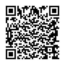 QR-код для номера телефона +2698766638