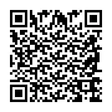 QR Code pour le numéro de téléphone +2698766639