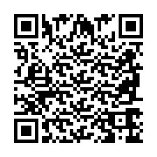 QR код за телефонен номер +2698766683