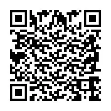 QR Code สำหรับหมายเลขโทรศัพท์ +2698766688