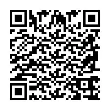 QR kód a telefonszámhoz +2698766709