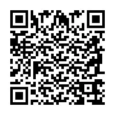 QR Code pour le numéro de téléphone +2698766710