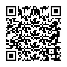 Código QR para número de telefone +2698766721