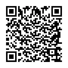 QR-Code für Telefonnummer +2698766729