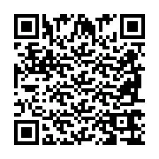 QR Code pour le numéro de téléphone +2698766743