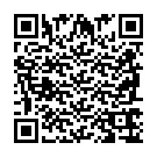 QR Code pour le numéro de téléphone +2698766744