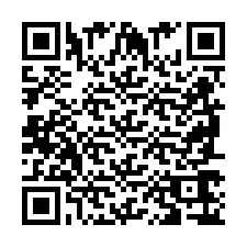 QR-код для номера телефона +2698766798