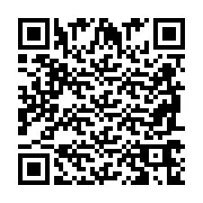 Código QR para número de teléfono +2698766815