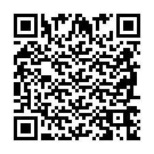 QR Code pour le numéro de téléphone +2698766824