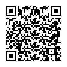 QR Code สำหรับหมายเลขโทรศัพท์ +2698766829