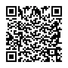 QR код за телефонен номер +2698766838