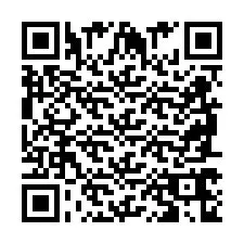 QR Code pour le numéro de téléphone +2698766848