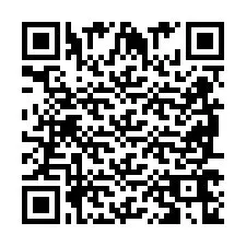 QR-koodi puhelinnumerolle +2698766866