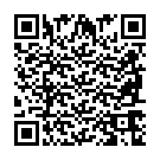 QR Code pour le numéro de téléphone +2698766883