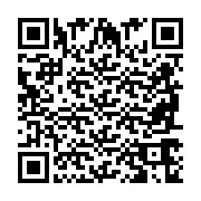 QR-Code für Telefonnummer +2698766887