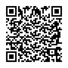 Código QR para número de telefone +2698766904