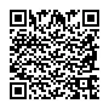 QR-код для номера телефона +2698766906