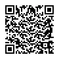 Código QR para número de teléfono +2698766909