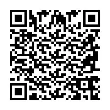 QR-code voor telefoonnummer +2698766943