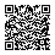 QR-code voor telefoonnummer +2698766949