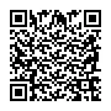 Código QR para número de teléfono +2698766950