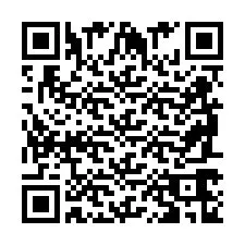 QR-код для номера телефона +2698766981