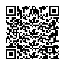 QR kód a telefonszámhoz +2698767010