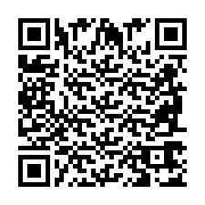 QR Code สำหรับหมายเลขโทรศัพท์ +2698767083