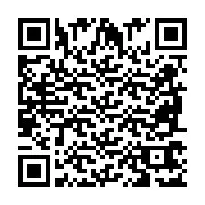 QR-код для номера телефона +2698767113