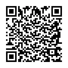 Kode QR untuk nomor Telepon +2698767124