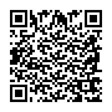 電話番号のQRコード +2698767158