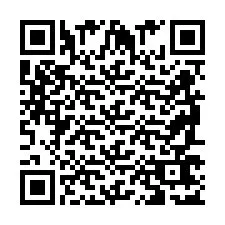 QR Code สำหรับหมายเลขโทรศัพท์ +2698767171