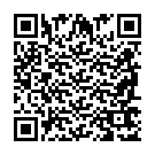 QR Code สำหรับหมายเลขโทรศัพท์ +2698767175