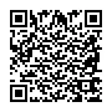 QR-Code für Telefonnummer +2698767223