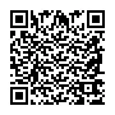 QR-Code für Telefonnummer +2698767239