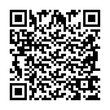 QR kód a telefonszámhoz +2698767266