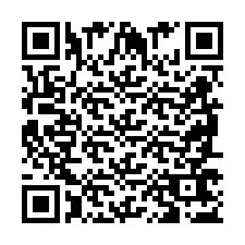 電話番号のQRコード +2698767278
