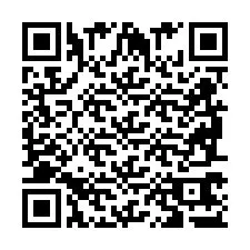 QR Code สำหรับหมายเลขโทรศัพท์ +2698767302