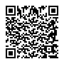 QR-код для номера телефона +2698767322