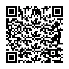 QR-код для номера телефона +2698767323