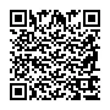 Código QR para número de teléfono +2698767325