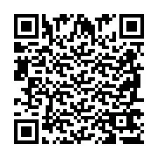 QR-код для номера телефона +2698767364