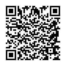 QR Code for Phone number +2698767479