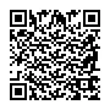 QR-Code für Telefonnummer +2698767525